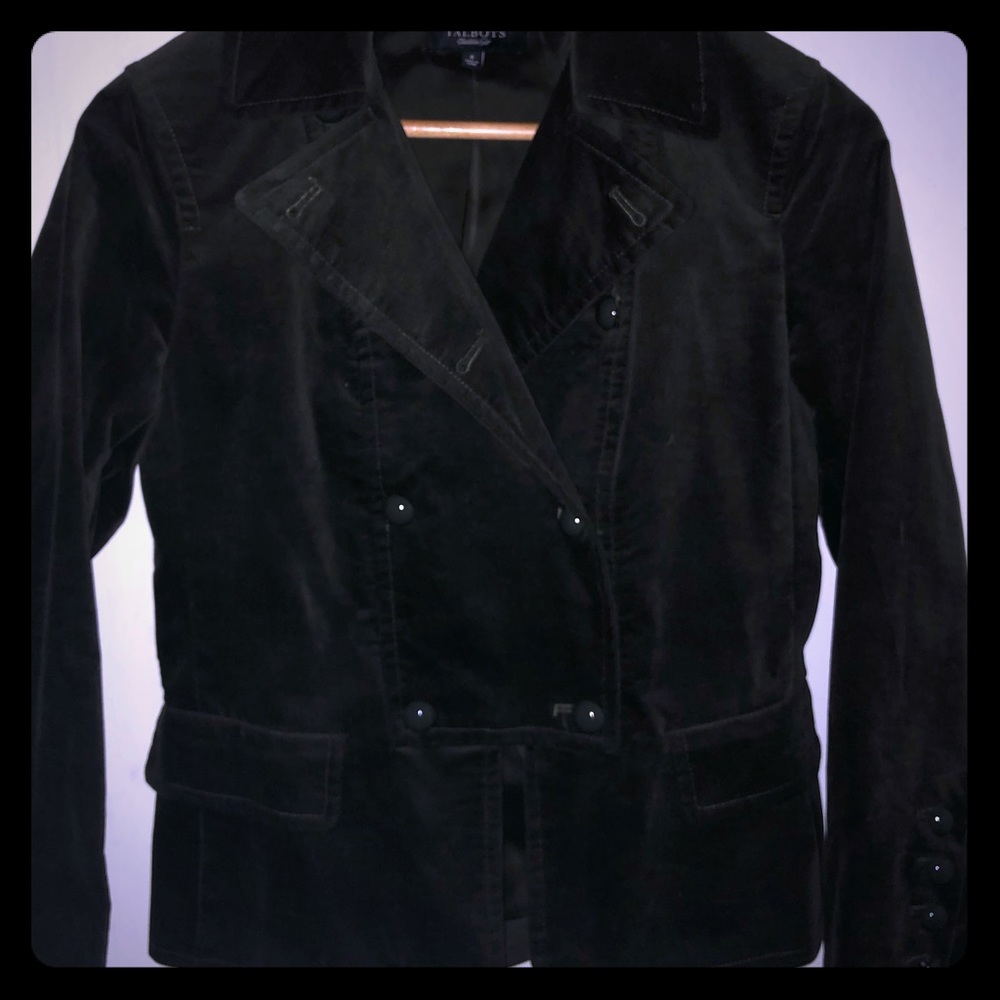 Velvet blazer